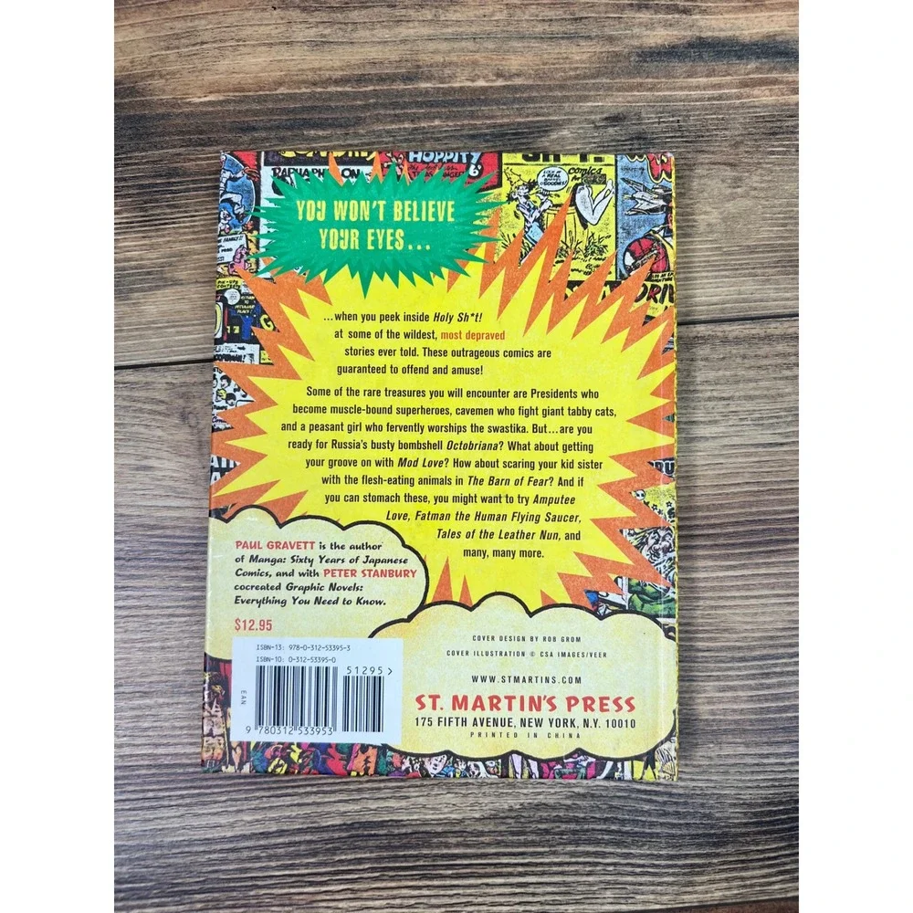 Holy Sh*t! World's Weirdest Comic Books Paul Gravett Peter Stanbury Hardcover